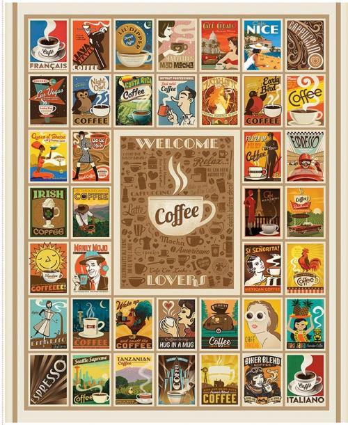 Coffee Time Welcome Coffee Lovers Panel