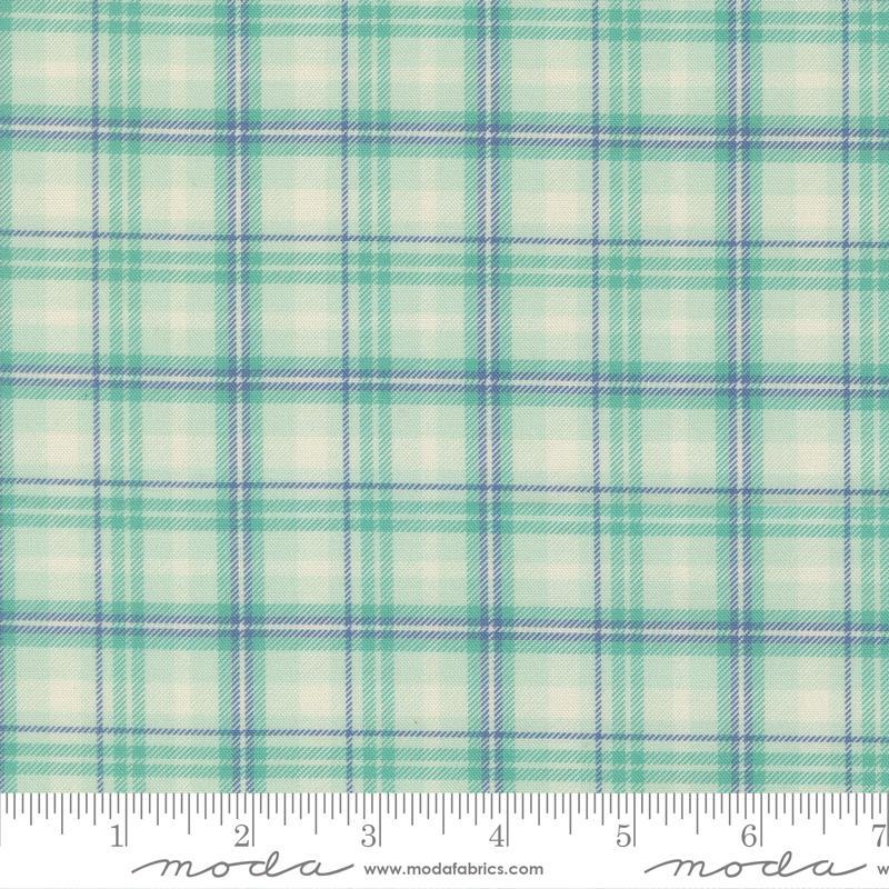 Cannon Beach Plaid Aqua