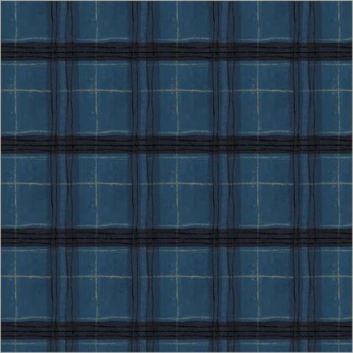 The Plaid One Window Pane Plaid Night Sky
