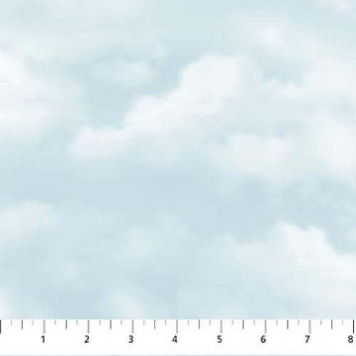 Lakeside Retreat Clouds Blue