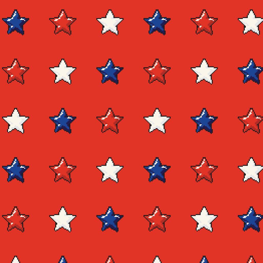 Pop Stars 8-Bit Stars Red