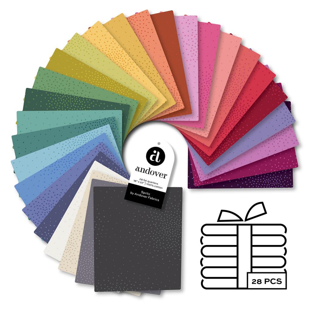Spritz Fat-Quarter Bundle - 28 Cuts