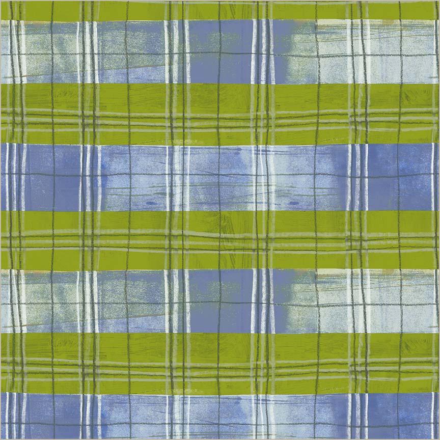 The Plaid One Cool Lime Plaid