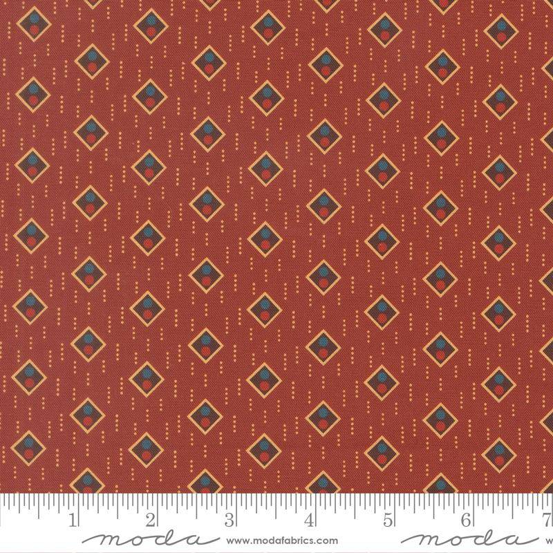 Pamelia's Path Pan For Gold Madder Red