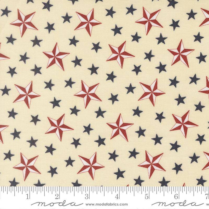 America 250 Years Tossed Stars Parchment
