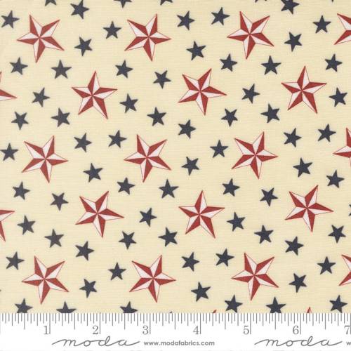 America 250 Years Tossed Stars Parchment