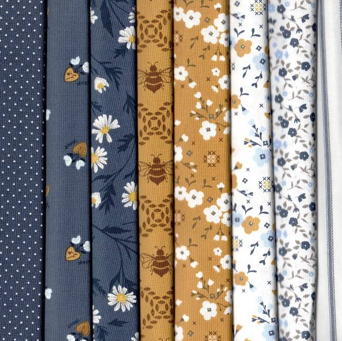 Sun Drenched Fabric Pack - 8 Fat Quarters