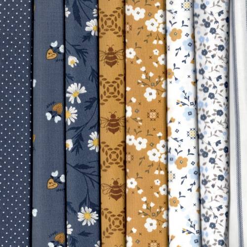 Sun Drenched Fabric Pack - 8 Fat Quarters