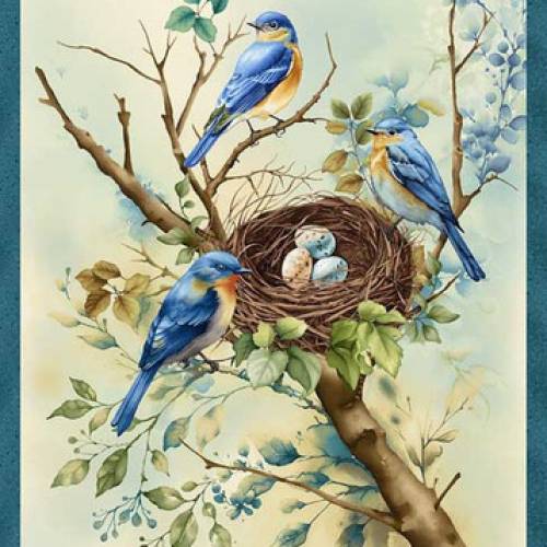 Awakenings Nest Panel Blue