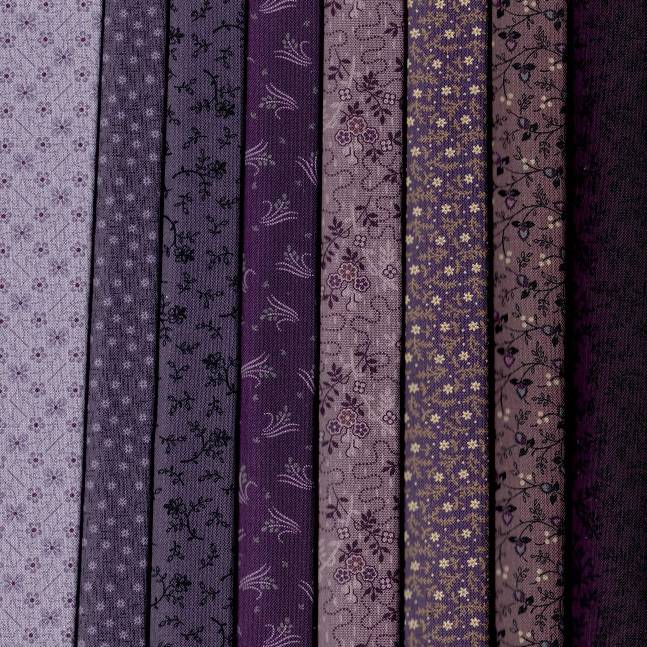 Plumberry III Fabric Pack - 8 Fat Quarters