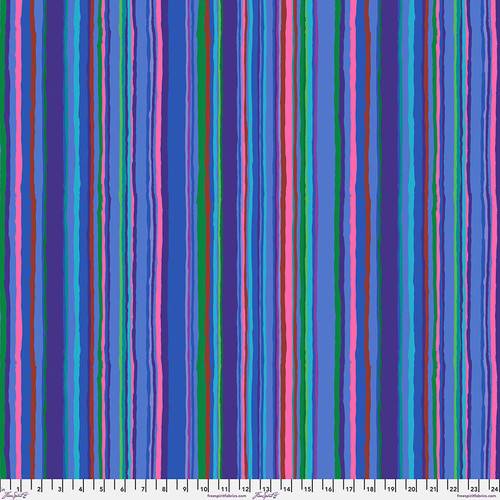 Kaffe Fassett Collective: February 2026 Echo Stripe - Blue