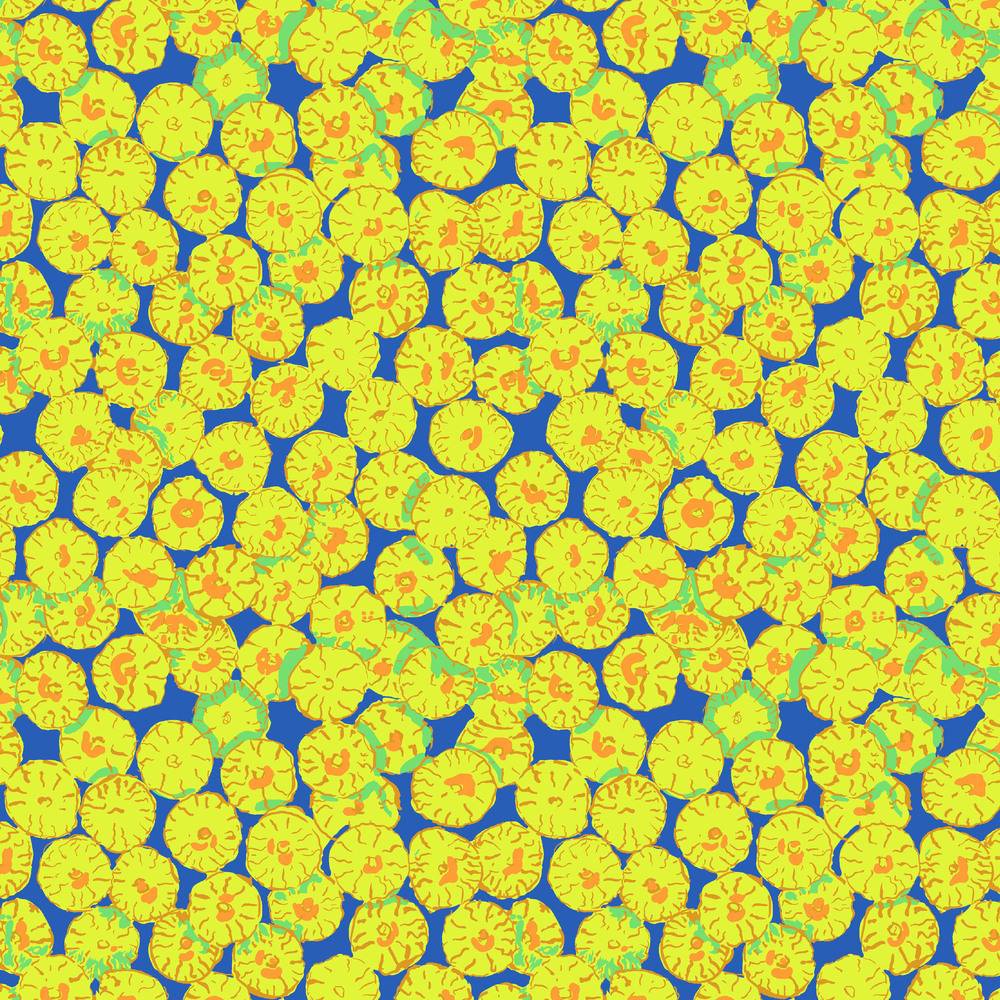 Kaffe Fassett Collective: February 2026 Sand Dollar - Blue