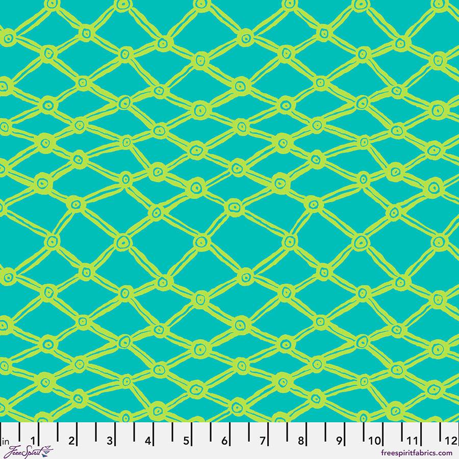 Kaffe Fassett Collective: February 2026 Nets - Aqua