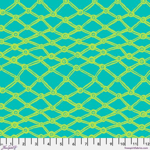 Kaffe Fassett Collective: February 2026 Nets - Aqua