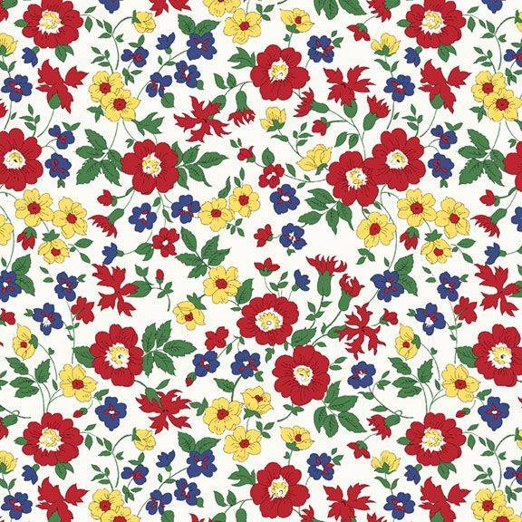 Aunt Grace Goes Bold Flower Garden Multi