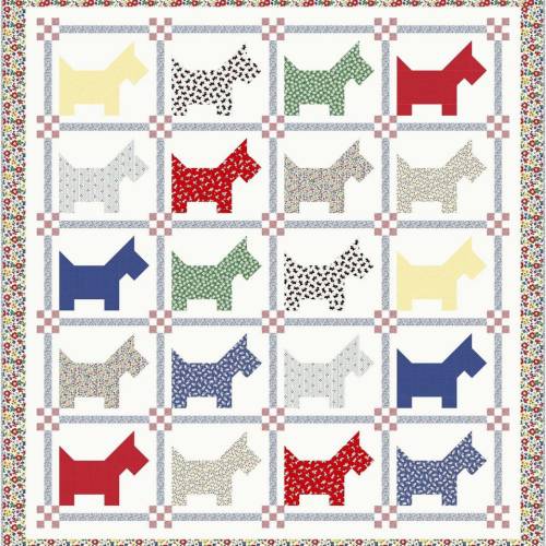 Scotties Quilt - FREE PATTERN DOWNLOAD