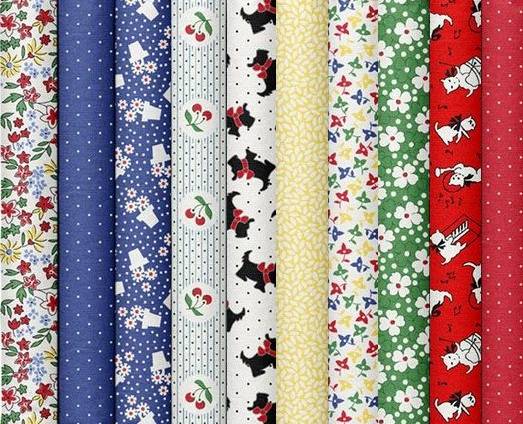 Aunt Grace Goes Bold Fabric Pack - 10 Fat Quarters