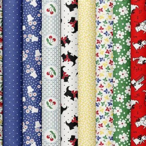 Aunt Grace Goes Bold Fabric Pack - 10 Fat Quarters