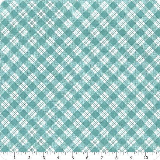 Bee Plaids Scarecrow Teal