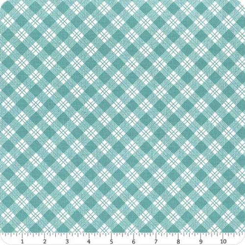 Bee Plaids Scarecrow Teal