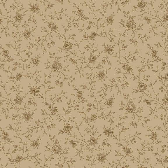 Prairie Backgrounds II Strewn Flowers Khaki