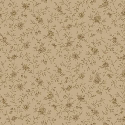 Prairie Backgrounds II Strewn Flowers Khaki