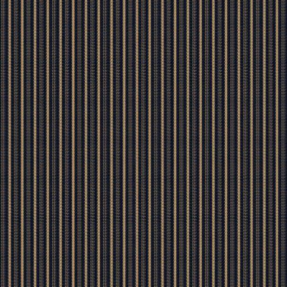 Indigo Schoolhouse Stripe Black