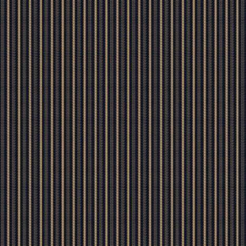 Indigo Schoolhouse Stripe Black