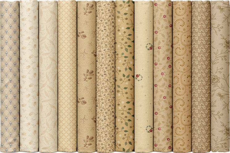 Prairie Backgrounds II Fabric Pack - 12 Fat Quarters