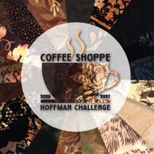 Coffee Shoppe - Hoffman Challenge Fabric Pack - 18 Fat Quarters