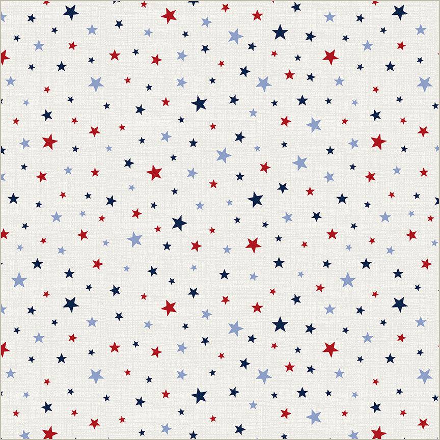 American Tribute Liberty Stars White