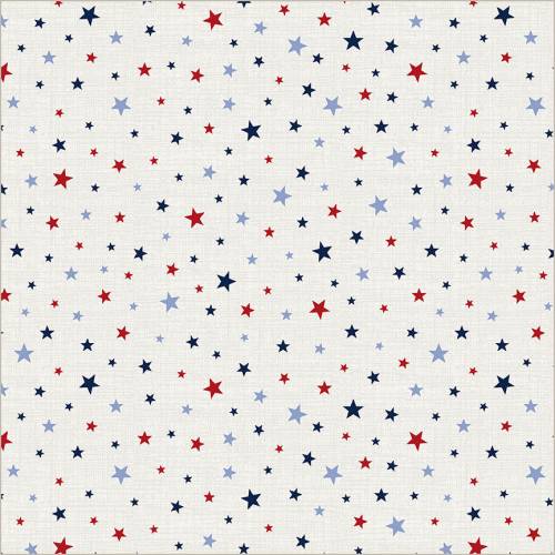 American Tribute Liberty Stars White