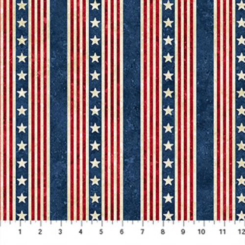 Stars & Stripes Stripe Beige Multi