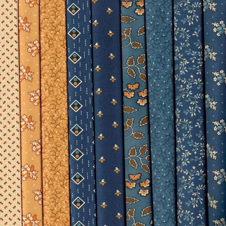 Pamelia's Path Fabric Pack - 9 Fat Quarters