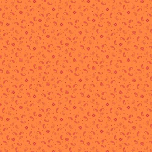 Sanibel Island Mini Paisley Orange