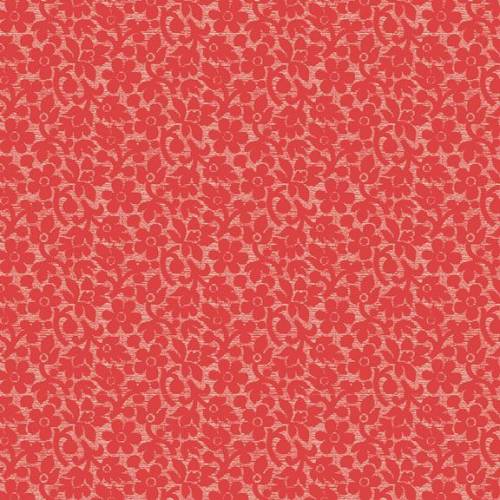Sanibel Island Woven Flowers Red