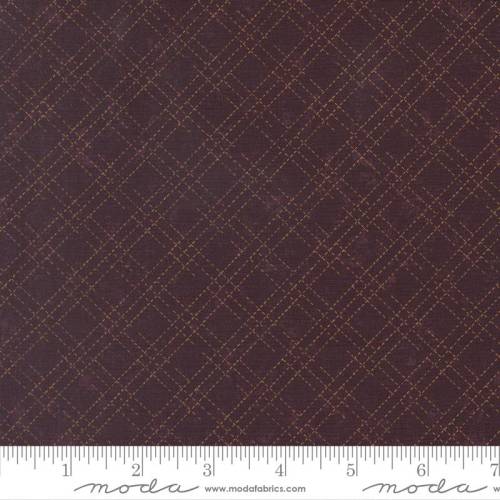 Quail Run Stitched Plaid Mulberry