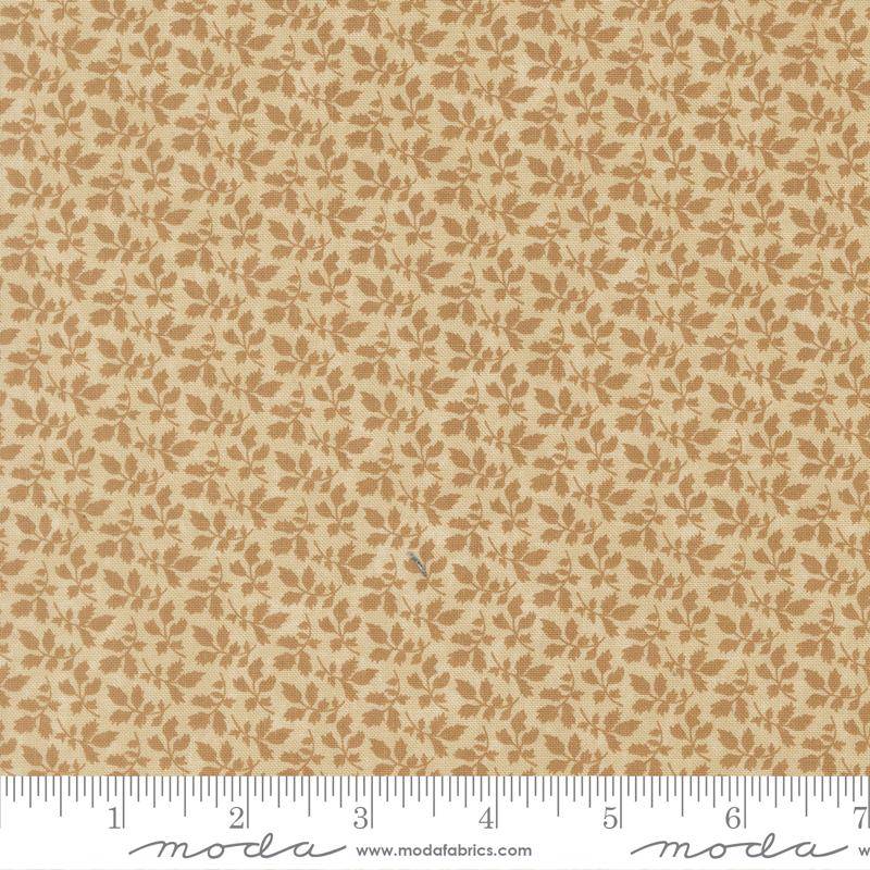 Quail Run Fallen Leaves Tonal Tan