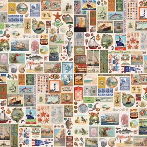 Saltwater Flay Lay Nautical