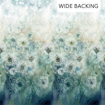 Whisper Wide Backing Teal Multi