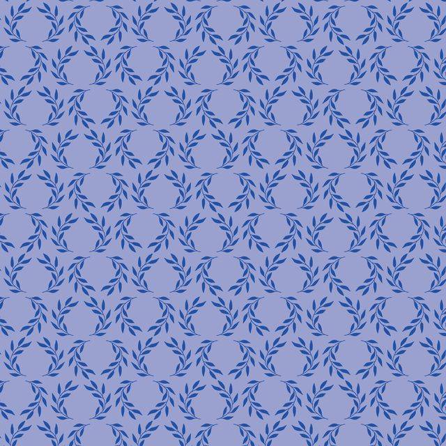 The Iliad Laurel Leaves - Blue