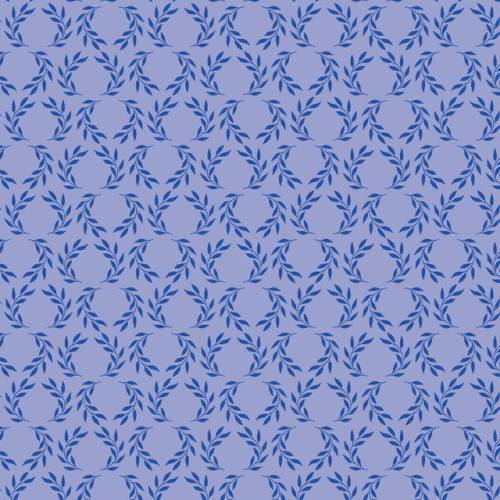 The Iliad Laurel Leaves - Blue