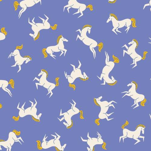 The Iliad Brave Horses - Blue