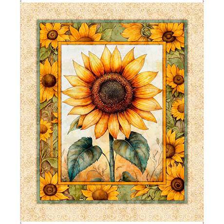 Sunflower Serenade Sunflower Panel