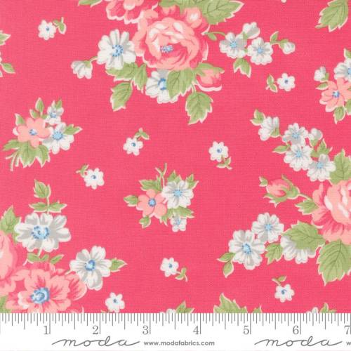 Cat Named Stitch Blooming Florals Cabbage Rose