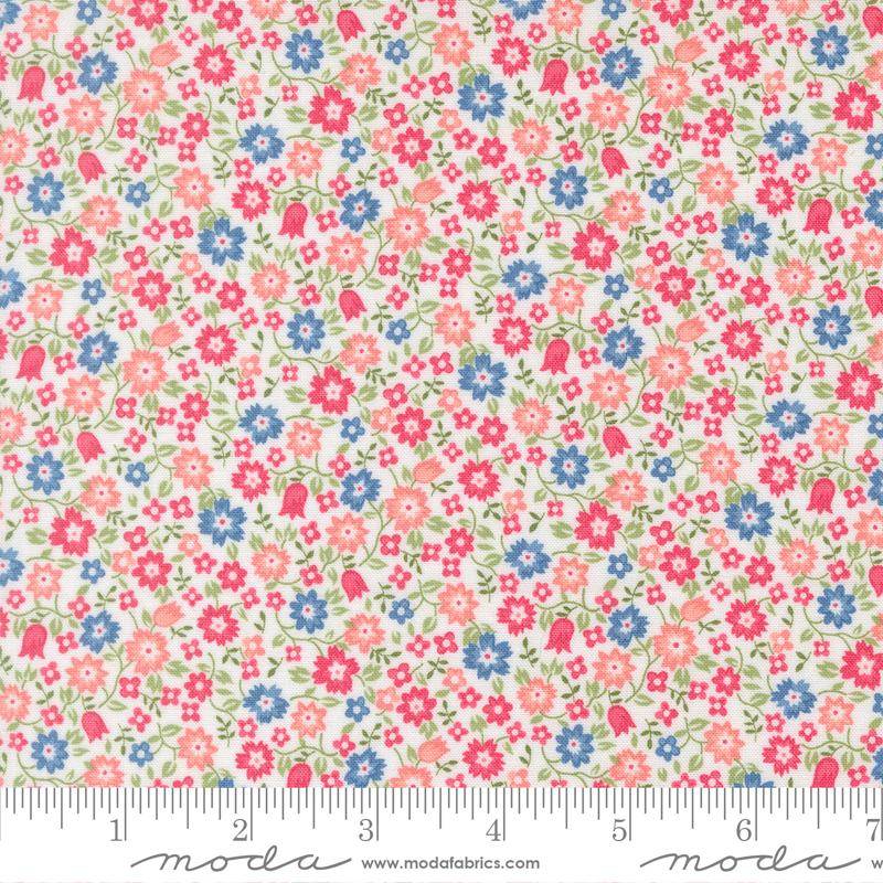 Cat Named Stitch Lucky Small Floral