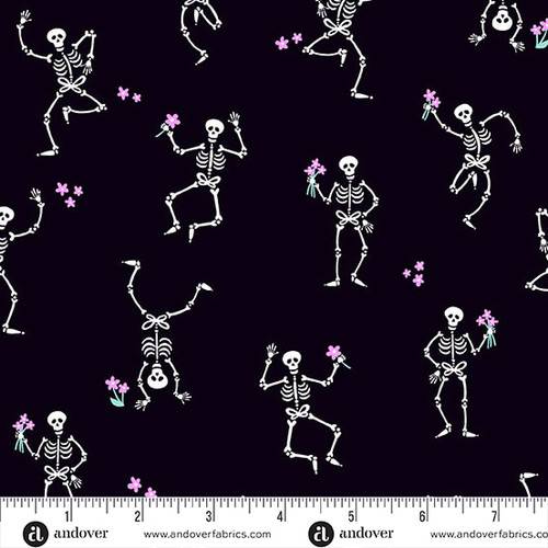 Ghostly Garden Skeleton Jig Black