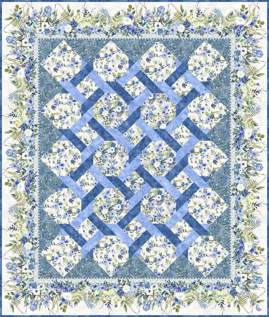 Garden Twist Quilt Kit