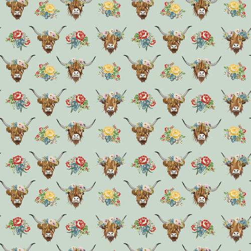 Cowgirl Highland Cows Misty