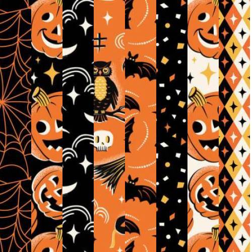Midnight Masquerade Fabric Pack - 8 Fat Quarters